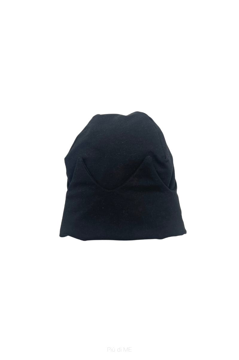 189-23 CZAPKA / CROWN BEANIE / BLACK