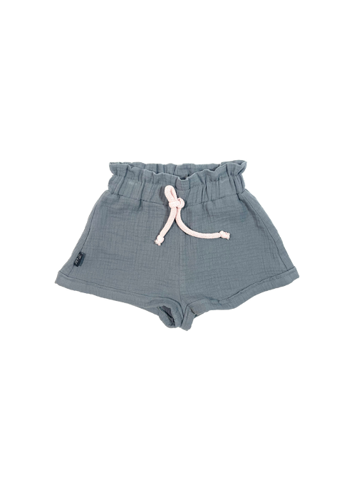 024-23 MUSLIN SHORTS / GRAPHITE - GOTS