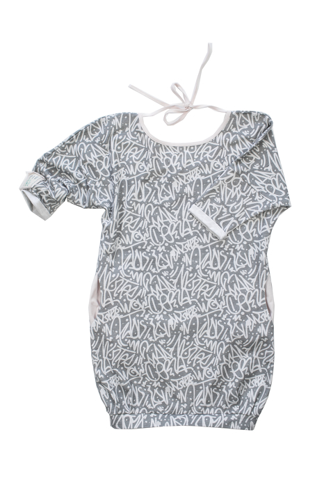 1953 /  TUNIC / GRAY GRAFFITI