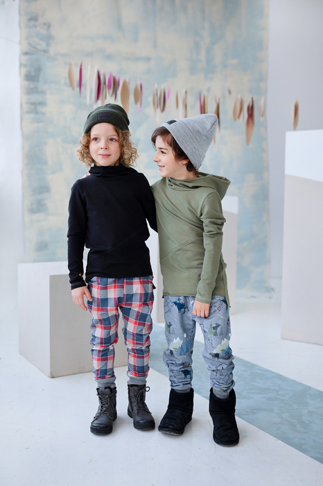 260-22 TROUSERS / "NEVER STOP EXPLORING ALASKA"