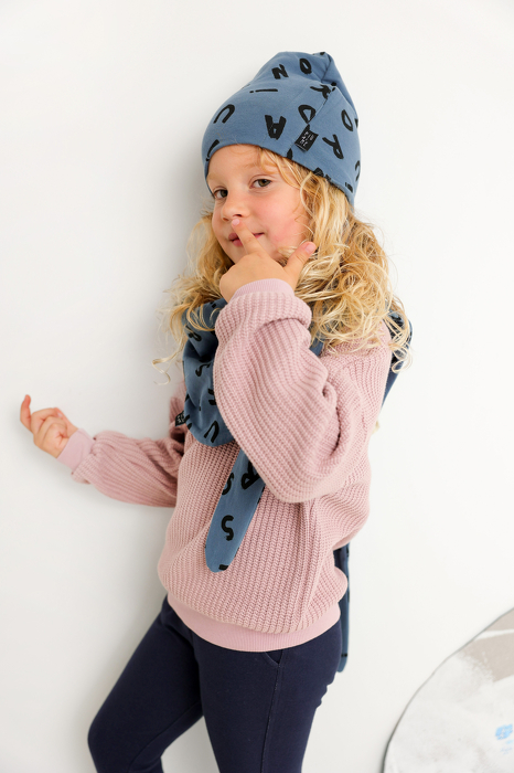 214-25 SWEATER ROSE - 100% CO