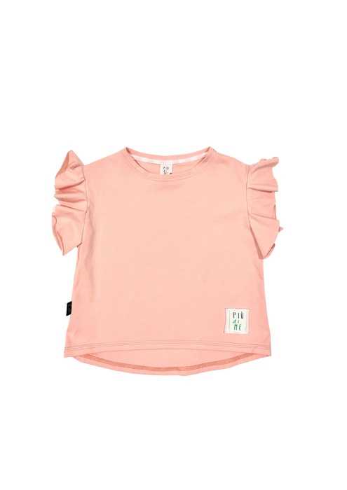 21-21 T-SHIRT / PEACH COLOR  