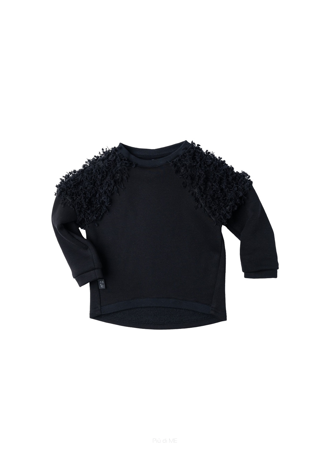 96-20 SWEATSHIRT / black fringe