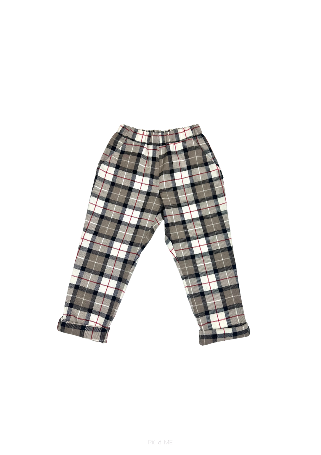 232-25 TROUSERS / CHEQUERED PATTERN