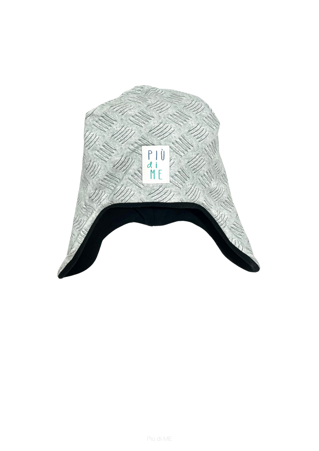 139-21 CZAPKA / BEANIE WINTER - anthracite  diamond plate 