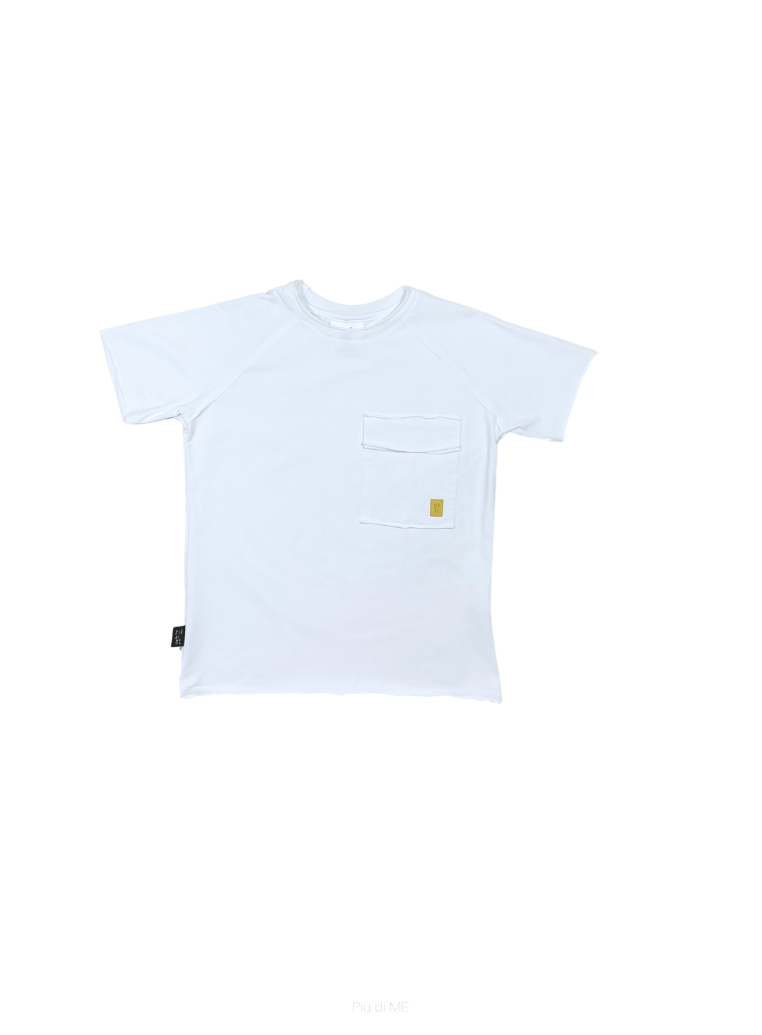 106-22 T-SHIRT / WHITE POCKET 