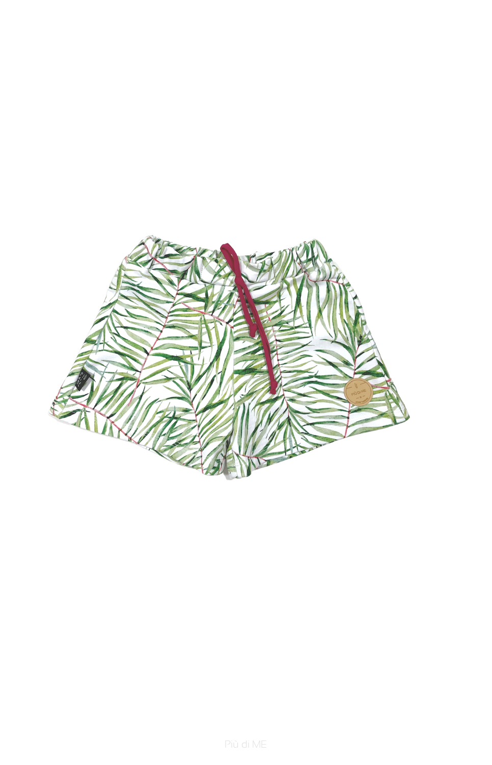 071-22 SHORTS / BAMBOO LEAVES