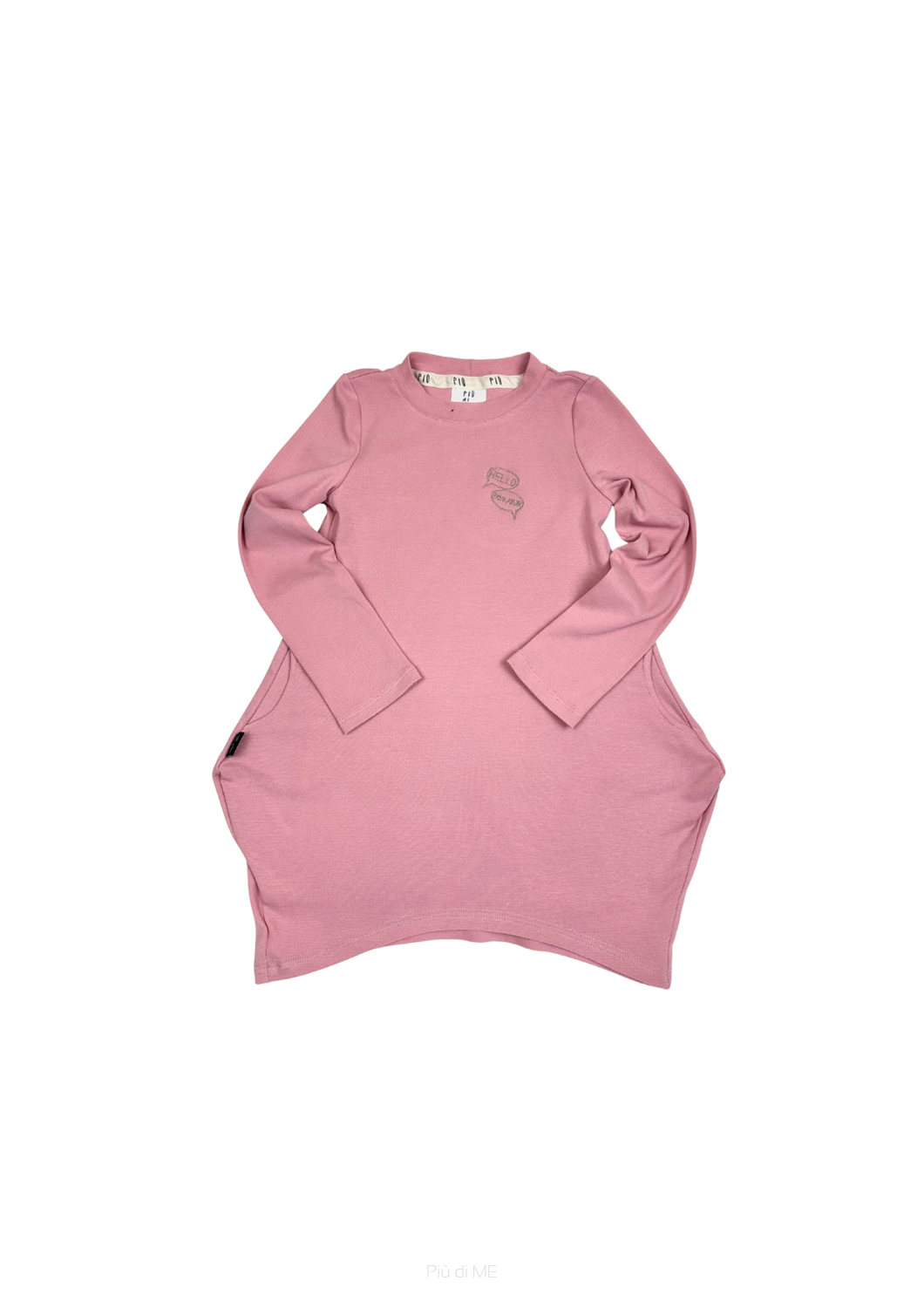 204-25 EMILY DRESS  / ROSE HELLO - BONJOUR