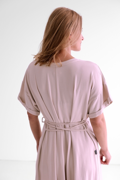 0116-24 MAXI DRESS  - COLOR LIGHT PINK