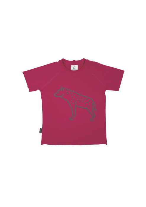 102A-22 T-SHIRT / SANGRIA  HYENA