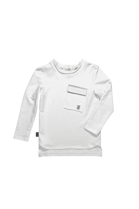 170-23 LONGSLEEVE CUBBY - WHITE