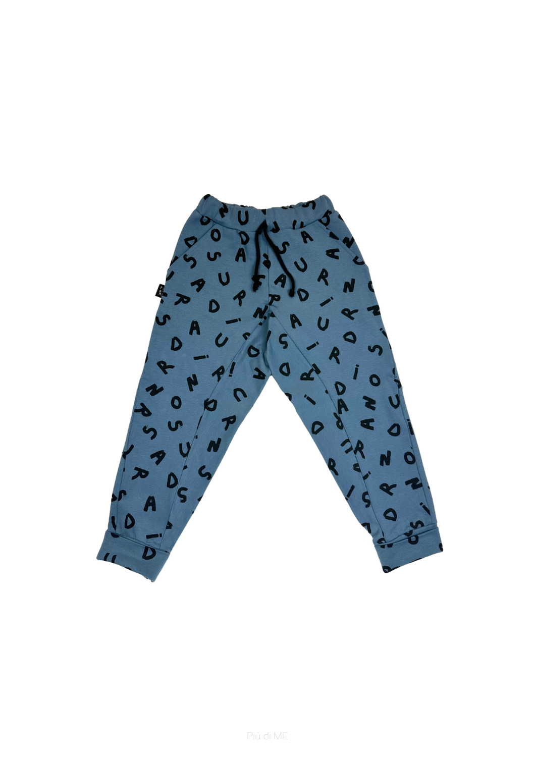 240-25 TROUSERS / BLUE LETTERS