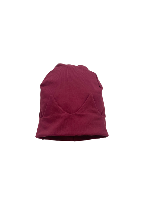 188-23 CROWN BEANIE / BURGUNDY
