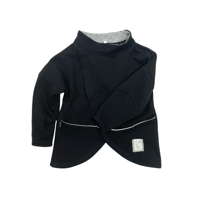 085-21 PONCHO BUMBLEBEE black