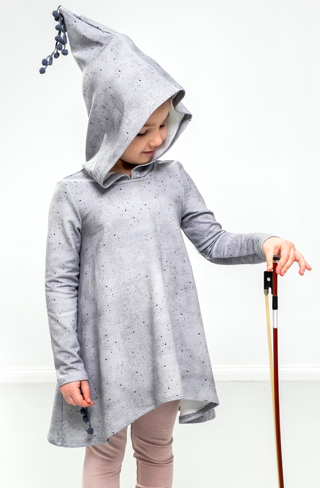 18-117 / FREEDOM DRESS wh hood / concrete
