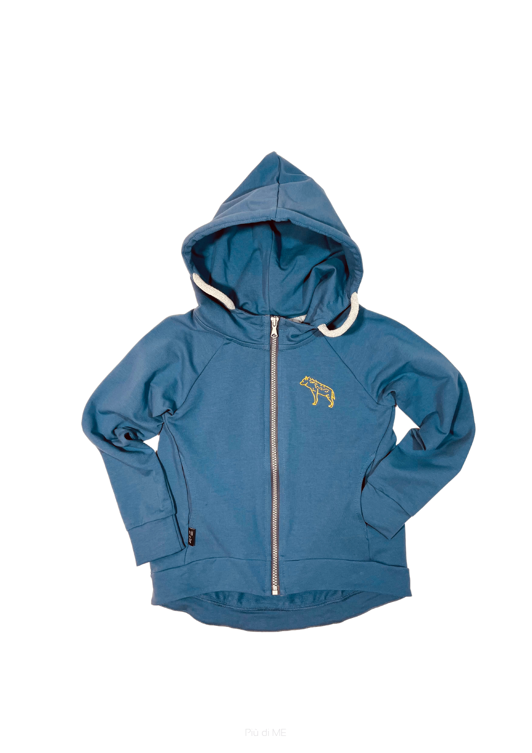 113-22 HOODIE ZIP / GRAPHITE HYENA 
