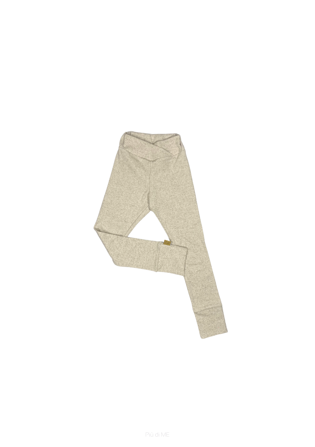 225-24  LEGGINGS WELT / BEIGE MELANGE 