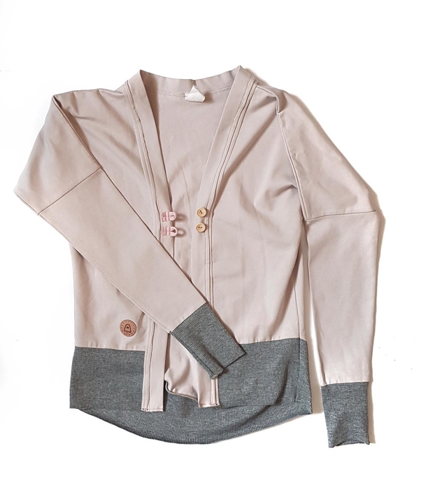19-024 CARDIGAN / SOFT BEIGE