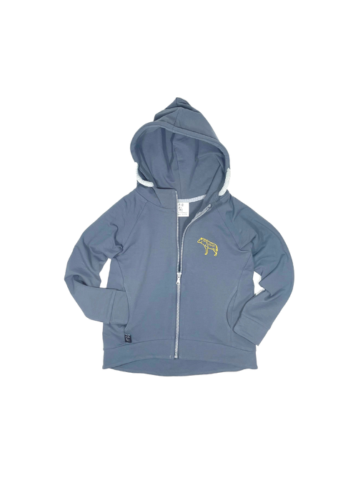 113*-22 HOODIE ZIP / JEANS